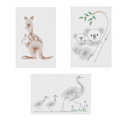 Form-A-Lines Australian Animals Set Patterns