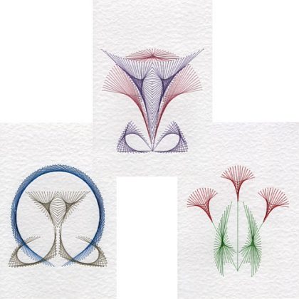 Form-A-Lines Art Deco Set Patterns