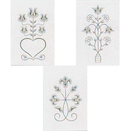 Form-A-Lines Folk Art Flowers Set Patterns