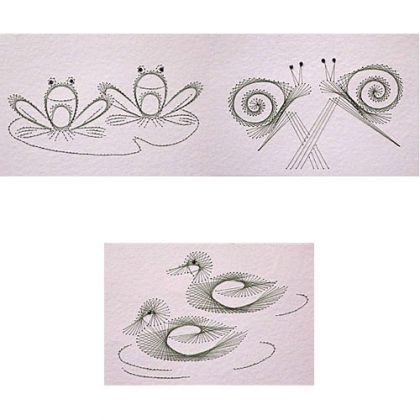 Form-A-Lines Pond Life Set Patterns