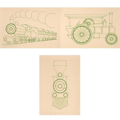 Form-A-Lines Steam Set Patterns