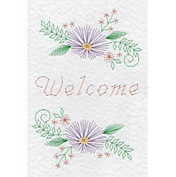 Form-A-Lines Flower Greeting Welcome/Happy Birthday