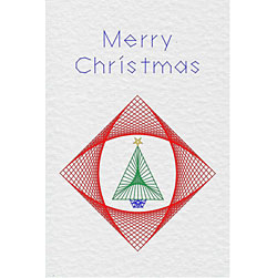 Form-A-Lines Christmas 23-1 - Merry Christmas Tree pattern